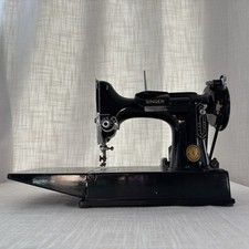 Singer Featherweight 221 Portable Electric Sewing Machine with Folding Extension Bed — listing 2