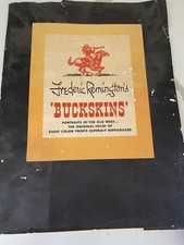 Frederic Remington's 'Buckskins' Portfolio - Folio of Eight Color Prints, Portraits of the Old West — listing 2