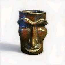 Handmade Studio Pottery Face Mug with Sculpted Features — listing 4