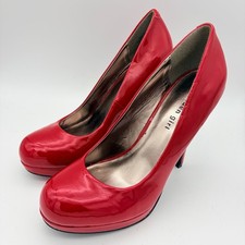 Madden Girl Red Patent Pointed-Toe Ankle-Strap Pumps, Size 7 — listing 4