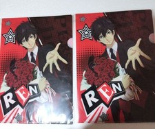 Persona 5 Sega Lucky Kuji Prize G A4 Clear Files - Set of 10 Character Designs — listing 2