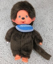 Vintage 1974 Sekiguchi Monchhichi Boy & Girl Doll Pair, 8" Thumb-Sucking Dolls — listing 6