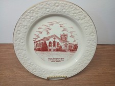 St. Mary of the Hills Church Commemorative Souvenir Plate, Boylston, Massachusetts