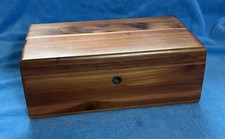 Lane Mid-Century Modern Cedar Hope Chest with Faux Drawer Front — listing 2