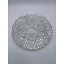 Indiana Glass Clear Ribbed 4-Part Divided Relish Tray — listing 5