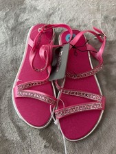 Bebe Clear Green Jelly Thong Sandals with Rhinestone & Gold-Tone Charms, Size 10 — listing 6