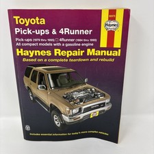 Haynes Repair Manual 92075 Toyota Pick-ups 1979-1995 & 4Runner 1984-1995 — listing 4
