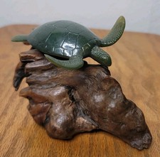 John Perry Burlwood Sculpture with Signature Medallion, listing 3