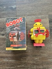 Vintage 1970s-80s Battery Operated Floating Robot Toy in Original Box — listing 2