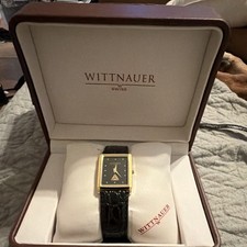 Vintage Wittnauer Manual-Wind Dress Watch with Cream Dial, Gold-Tone Case