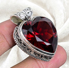 Sterling Silver Marquise-Cut Garnet Cluster Ring — listing 2