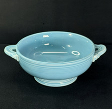 Cobalt Blue Two-Handled Cream Soup Bowl — listing 3