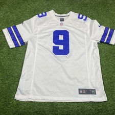 Nike Dallas Cowboys Tony Romo #9 Youth Game Jersey (White)