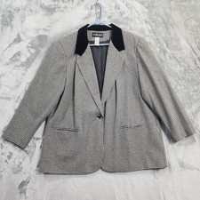 Sag Harbor Women's Black Single-Button Blazer — listing 4