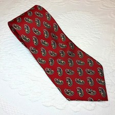 Tommy Hilfiger Men's Silk Necktie, Yellow Geometric Diamond Pattern with Navy Blade — listing 4