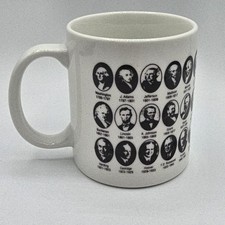 Vintage U.S. Presidents Commemorative Ceramic Coffee Mug — listing 4