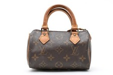 Louis Vuitton Mini Pochette Accessoires in Denim Damier Patchwork — listing 2