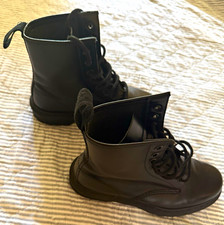 Dr. Martens 1460 Pascal 8-Eye Boots in Pink Distressed Leather, Women's US 9 / EU 41 / UK 7