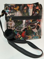Sakroots Artist Circle Crossbody Bag with Peace Birds Print — listing 3