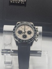 Men's Chronograph Wristwatch with Roman Numeral Dial, Maker Unknown, listing 6
