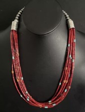 Sterling Silver Multi-Strand Beaded Bracelet with Slide Clasp — listing 6