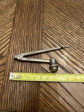 Vintage Drafting Instrument Set with Compass, Divider and Ruling Pens in Fitted Case — listing 4