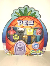 PEZ SpongeBob SquarePants Gift Set with Silver 25th Anniversary Exclusive Dispenser (Patrick, SpongeBob, Squidward, Gary) — listing 3