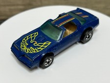Vintage Hot Wheels Blue Die-Cast Sports Car with Flame Graphics, Mattel 1977 — listing 2