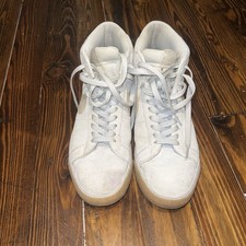 Nike SB Blazer Mid Skateboarding Shoe - Binary Blue / Gum, Youth 7Y — listing 3