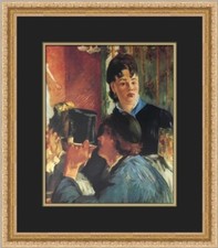 Framed Print 'The Artist's Garden, Paris' after Edouard Manet — listing 6