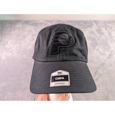 Indiana Pacers Tonal Gray Logo Adjustable Baseball Cap — listing 2
