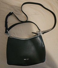 Nine West Black Croc-Embossed Wallet-on-a-String Crossbody Bag — listing 5