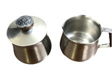International Decorator Stainless Steel 18/8 Divided Relish Serving Tray with Ornate Handles — listing 2