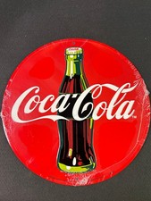 Coca-Cola 'Delicious Refreshing' Victorian Lady Reproduction Tin Sign — listing 2
