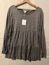 LC Lauren Conrad Women's Lavender Long Sleeve Scoop Neck Tee, Size XL — listing 6