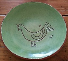 Dorothy Long Redware Pottery Piece, Hand-Signed and Dated 1985 — listing 6