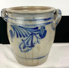 Cobalt Blue Glazed Stoneware Creamer / Small Pitcher — listing 4