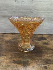 Marigold Carnival Glass Punch Cups, Set of 3 — listing 3