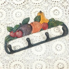 Antique Cast Iron Fruit-Form Cake / Muffin Mold Pan, 8 Cavity — listing 2