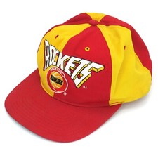 Vintage 1995 Houston Rockets Back-to-Back NBA World Champions Snapback Baseball Cap OSFA