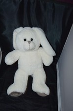 Plush Floppy-Eared Bunny Rabbit Stuffed Animal, Pink with Orange Inner Ears — listing 3