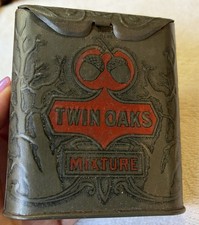 Twin Oaks Mixture Vertical Pocket Tobacco Tin — listing 5