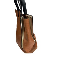 Millen Red Croc-Embossed Leather Tote Handbag — listing 2