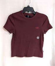 Vans Women's Gray Ribbed Knit Long Sleeve Top, Size L — listing 2