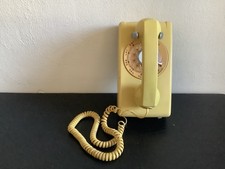 Western Electric Model 554 Rotary Dial Wall Telephone, Ivory/Beige — listing 3
