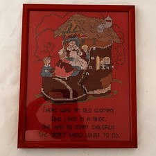 Vintage Old Woman Who Lived in a Shoe Ceramic Piggy Bank — listing 2