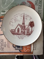 St. Mary of the Hills Church Commemorative Souvenir Plate, Boylston, Massachusetts — listing 2