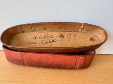 Antique Hand-Painted Round Wooden Bentwood Spice/Trinket Box with Floral Decoration — listing 5