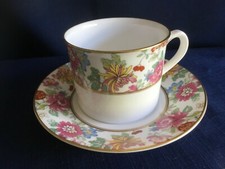 Late 18th Century English Blue & White Porcelain Barrel-Form Teapot with Gilt Chinoiserie Landscape, c.1775-1790 Yes - a crescent mark — listing 2
