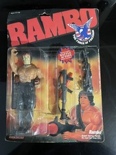 Coleco Rambo: The Force of Freedom Action Figure Lot (8 Figures with Accessories) Single piece — listing 2